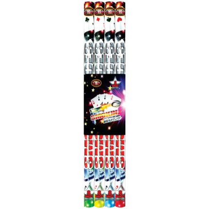Smokin Aces 8 Shot Roman Candle (4pk)