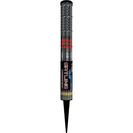 300 Shot Gatling Roman Candle by Cube